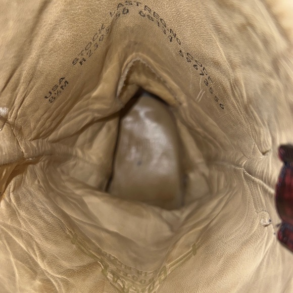 Corral Distressed Turquoise and Red Eagle Boots - Picture 12 of 12